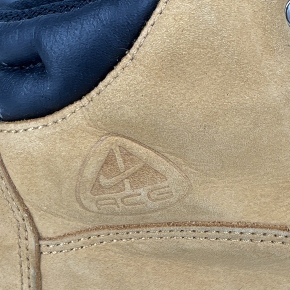 Vintage Nike ACG Air Tumalo Gimli Boots Women 7 Youth 5.5 Tan Leather Hiking 90s - Picture 6 of 12